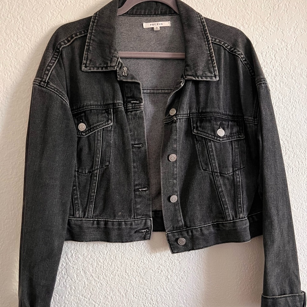 PacSun Charcoal Jean Jacket